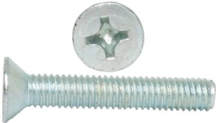 

M2x10 Wkręty z łbem stożkowym ocynk Din 965 20szt.