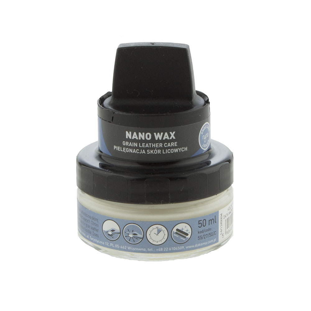 COCCINE NANO WOSK BEZBARWNA PASTA DO BUTÓW Z GĄBKĄ