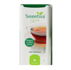 STEWIA STEVIA SWEETIVA SŁODZIK 500 tabletek