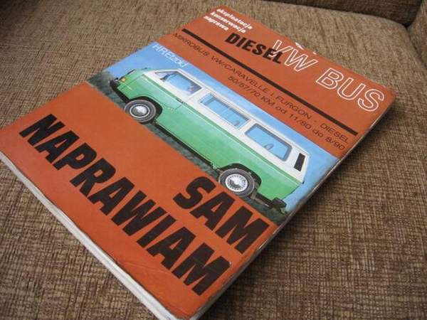 VW Bus Transporter T3 instrukcja obslugi naprawa