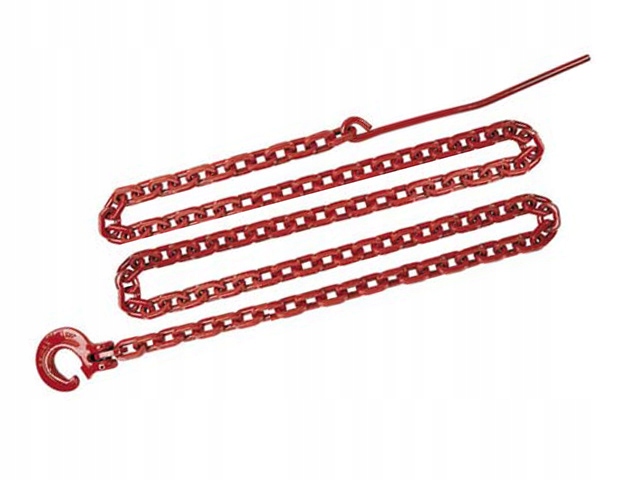 Trhací řetěz pro trhací, čtverec G8 8 mm x 3,0 m