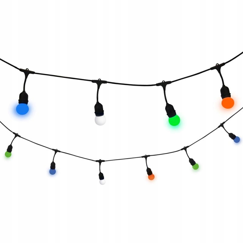 

Girlanda ogrodowa Led 10xE27 5,6m 6W Polux 308214
