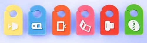 

Zawieszki Opisy Organizery Do Kabli Tv DVD 6szt De