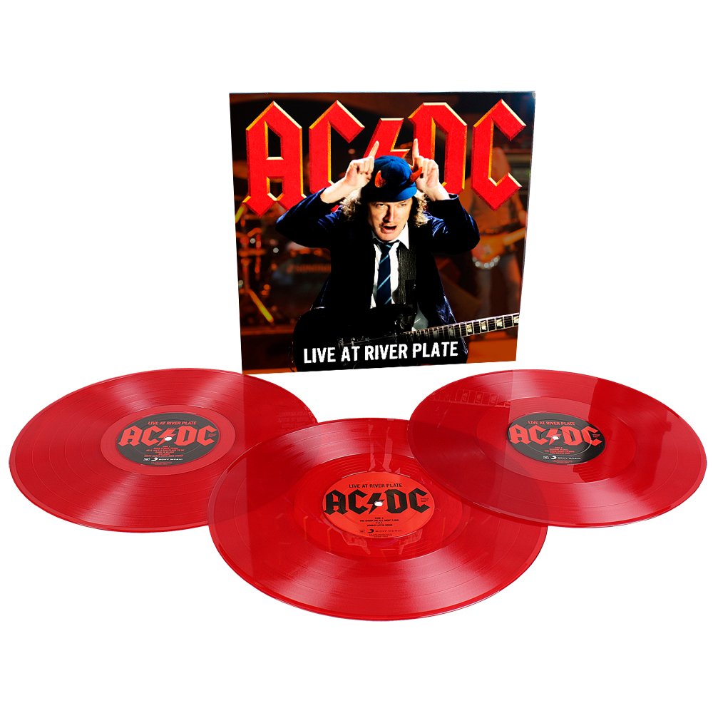 Ac/dc Live At River Plate 2009 (Limited Edition) (Red Vinyl) 3LP 3xWINYL