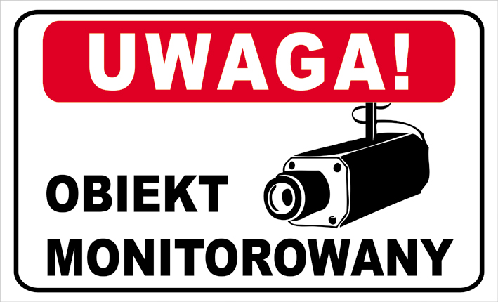 ОБЪЕКТ под ВИДЕОНАБЛЮДЕНИЕМ Табличка 32x19,5 см ЦЕНА ПРОМО
