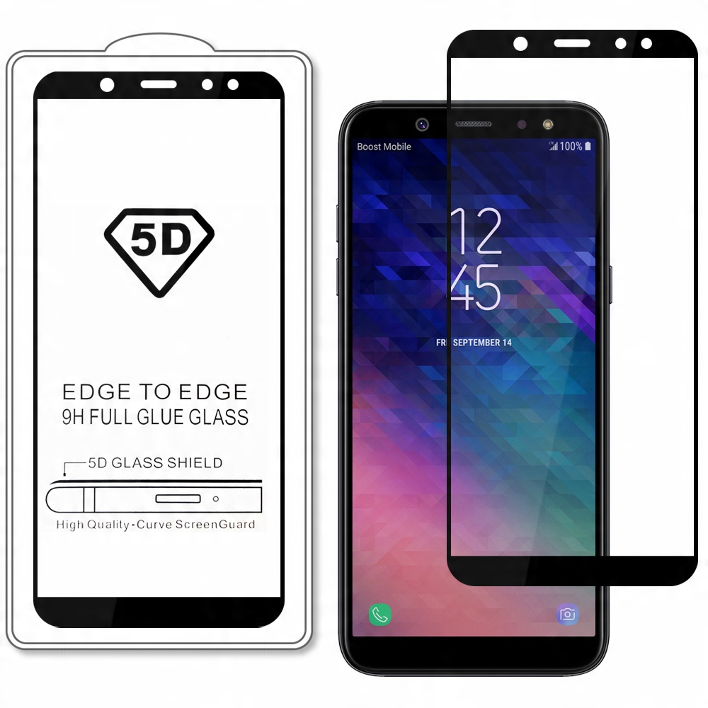 

Czarne Szkło 5D Full Glue Do Samsung Galaxy A6