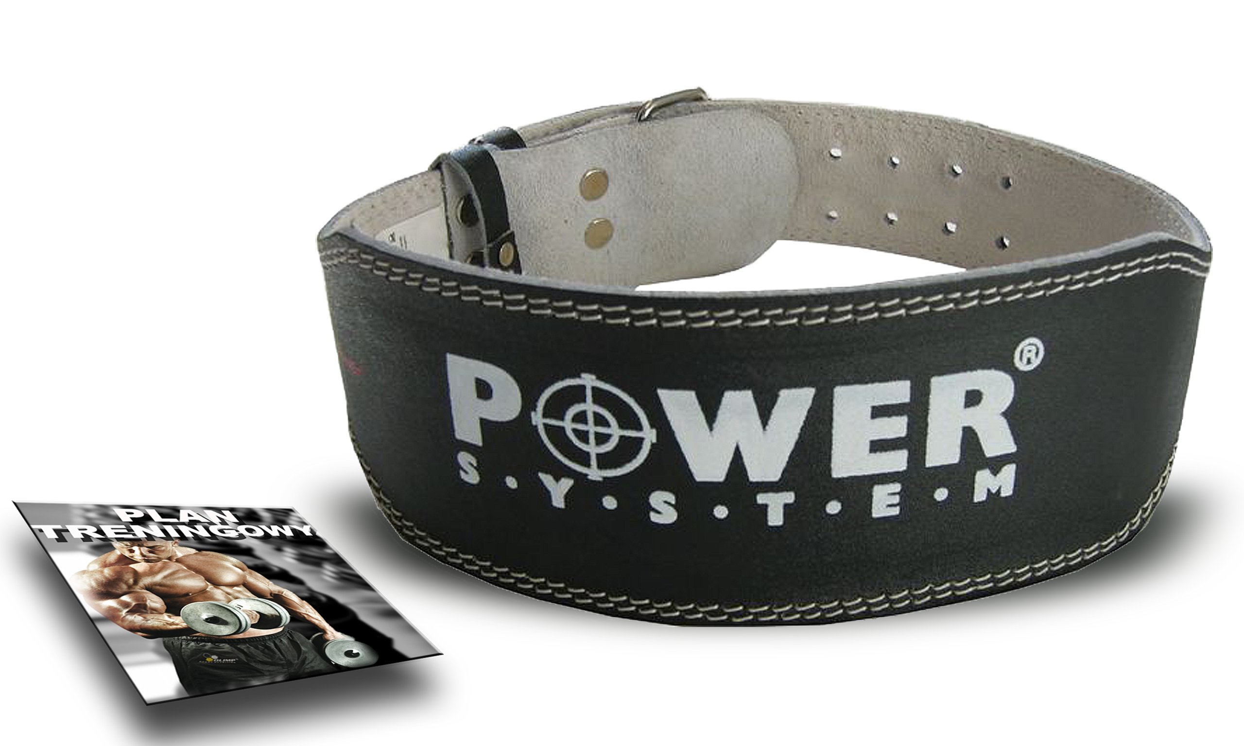 

Power System - Belt Basic Pas SKÓRZANY+plan roz. L