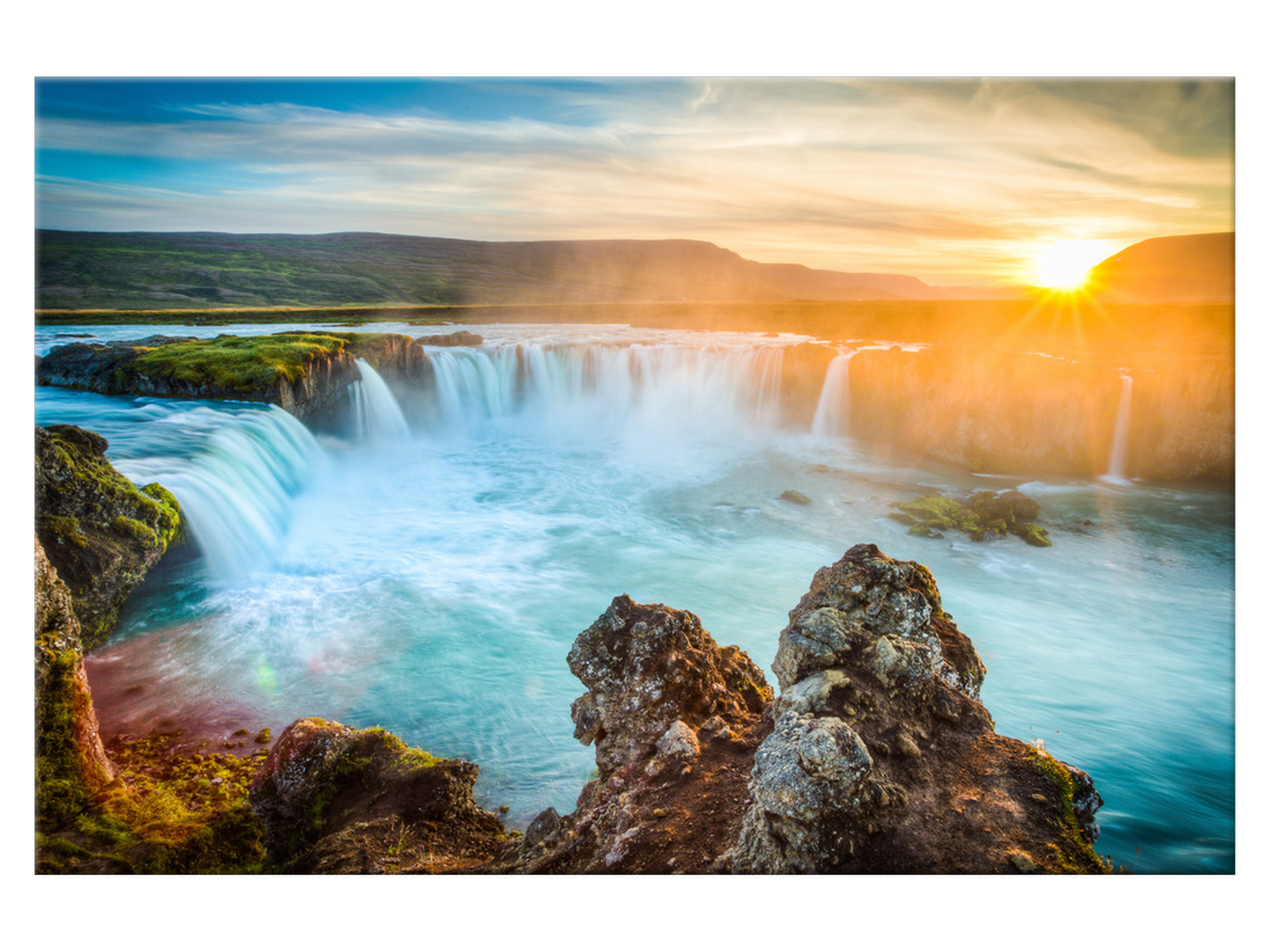 

Obraz Wodospad Godafoss 120x80 Godafoss 2052A_1B