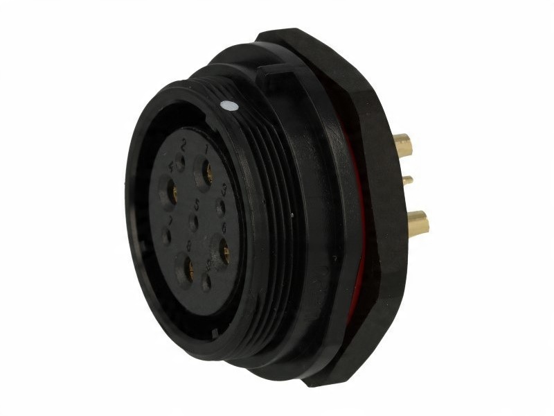 

Gniazdo 9 pin 0,75mm2 4mm2 IP68 25A 500V Weipu