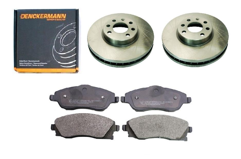 Kotouče Combo C Corsa C Meriva Tigra Přední 260 mm Sada.