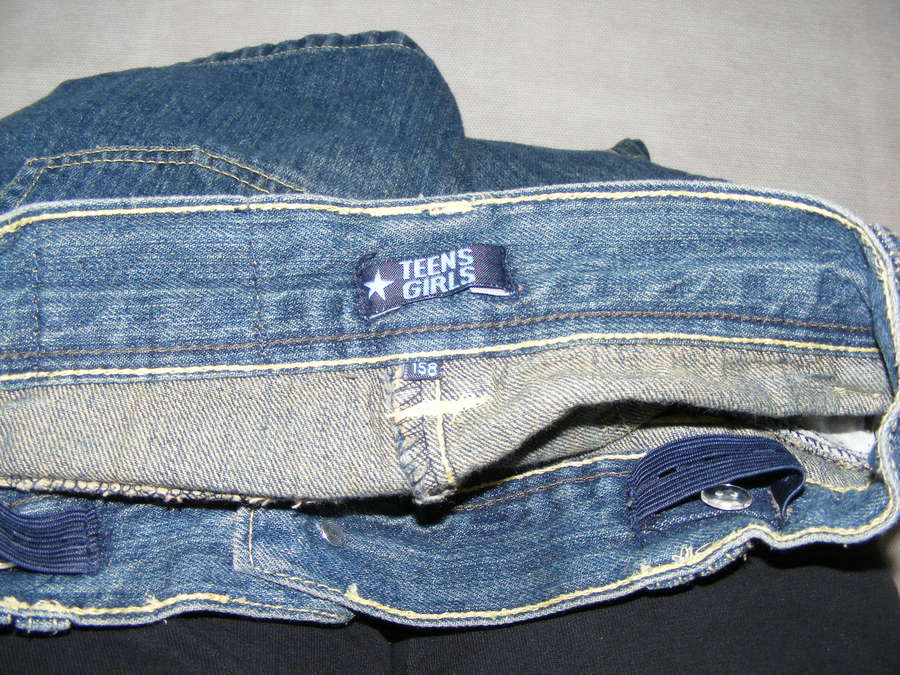 джинсова міні-спідниця для дівчаток-підлітків 158 см, стать для дівчаток