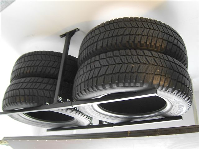 Потолочный стеллаж вешалка стойка 4x225 шины колеса