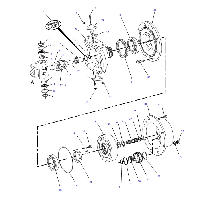 МУФТА MANITOU MLT MT MVT MRT MLB ML