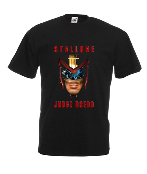

Koszulki Damskie Męskie Sędzia Dredd Stallone