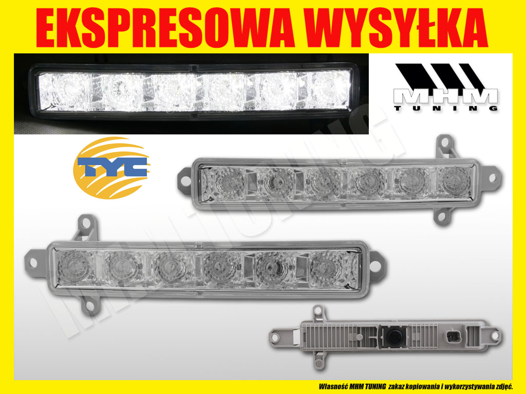 Lampa jazdy dziennej Led Drl Vivaro Zafira 107 107 301 308 Expert Partner Numer katalogowy części 23U1292E mhmm