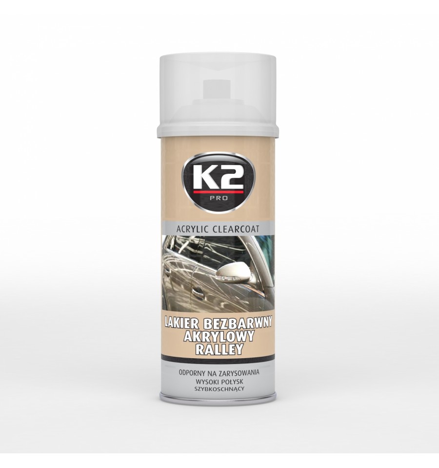 

K2 Lakier Bezbarwny Akrylowy 400ML Połysk Spray