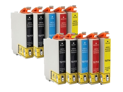 

10 Tusze Do Epson Stylus SX218 SX115 SX210 SX215