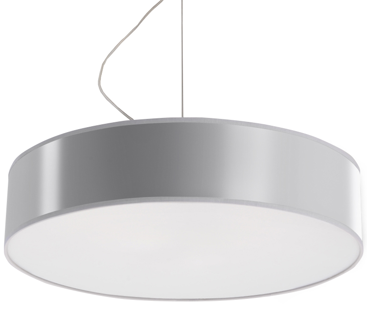 

Lampa sufitowa wisząca Arena 45cm szara Sollux