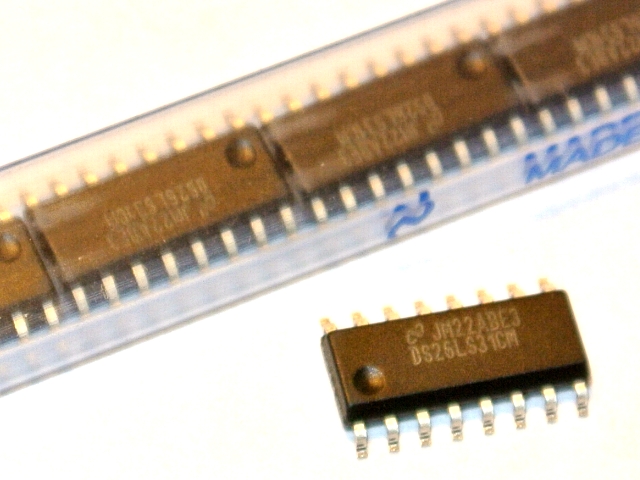 

Sterownik liniowy RS422 5V 16-SOIC DS26LS31CM