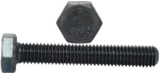 

M10x60 Śruby łeb 6-kątny 12.9 czarne Din 933 2szt.