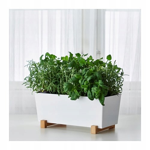 IKEA BITTERGURKA OSŁONKA DONICZKI 32x15CM STAL Marka Ikea