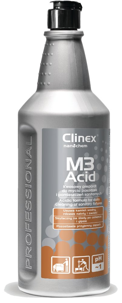 

Clinex M3 Acid Kwaśny do mycia podłóg sanitariatów