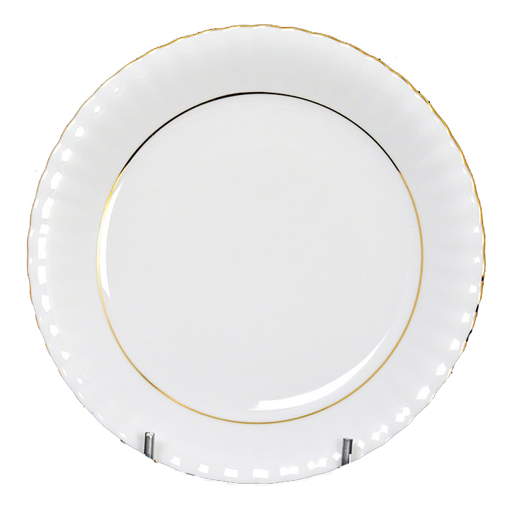 

Talerz pł 24 cm Iwona dek 014 zloty pasek Chodzież
