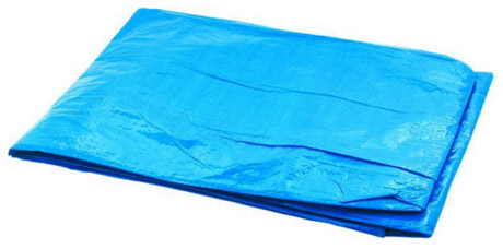 Plachta fólie zahradní silná 8x12 modrá PL812
