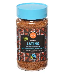 Bio Latino rozpustná Káva bez kofeínu 100g