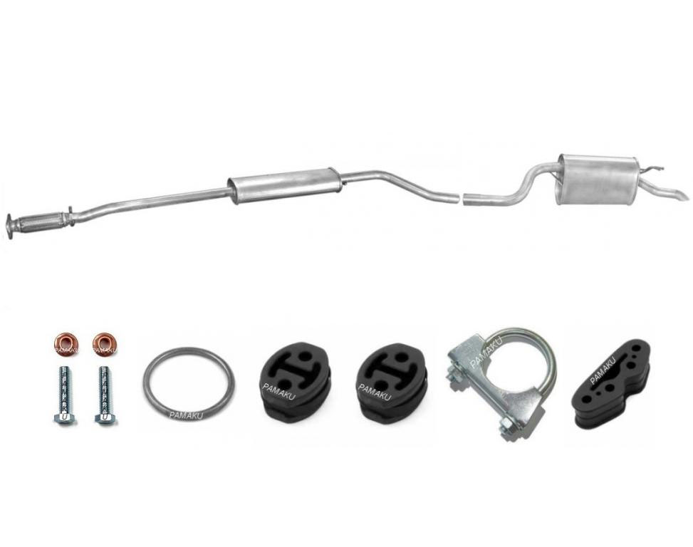 07.400 07.401 - FIAT Punto II 1.2 и 16V глушители + аксессуары