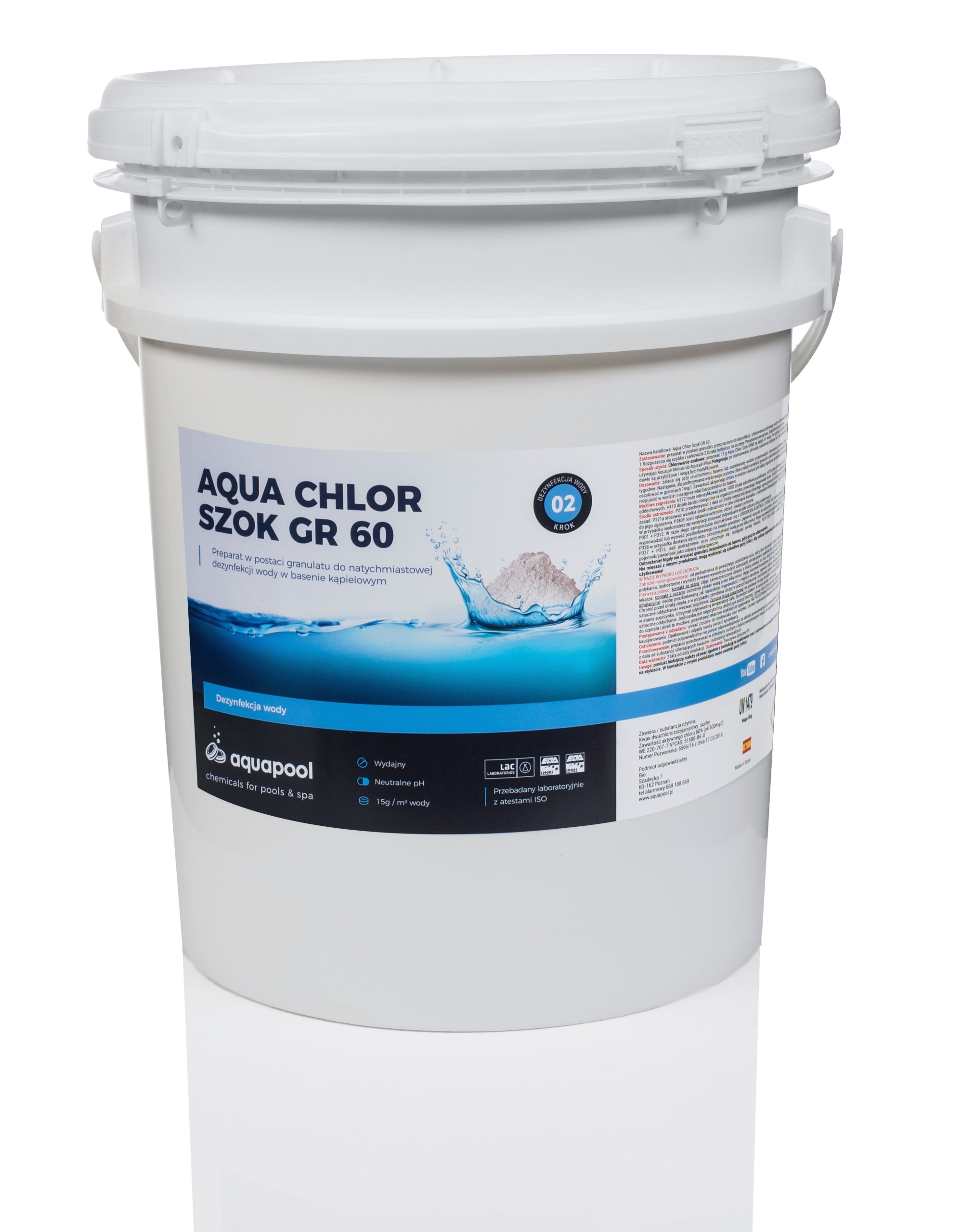 

Chlor Do Basenu Szok W Granulacie Chemia 13 kg