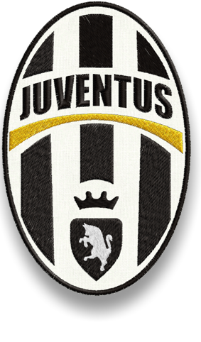 Juventus Naszywka Termo Haftowana Aplikacja