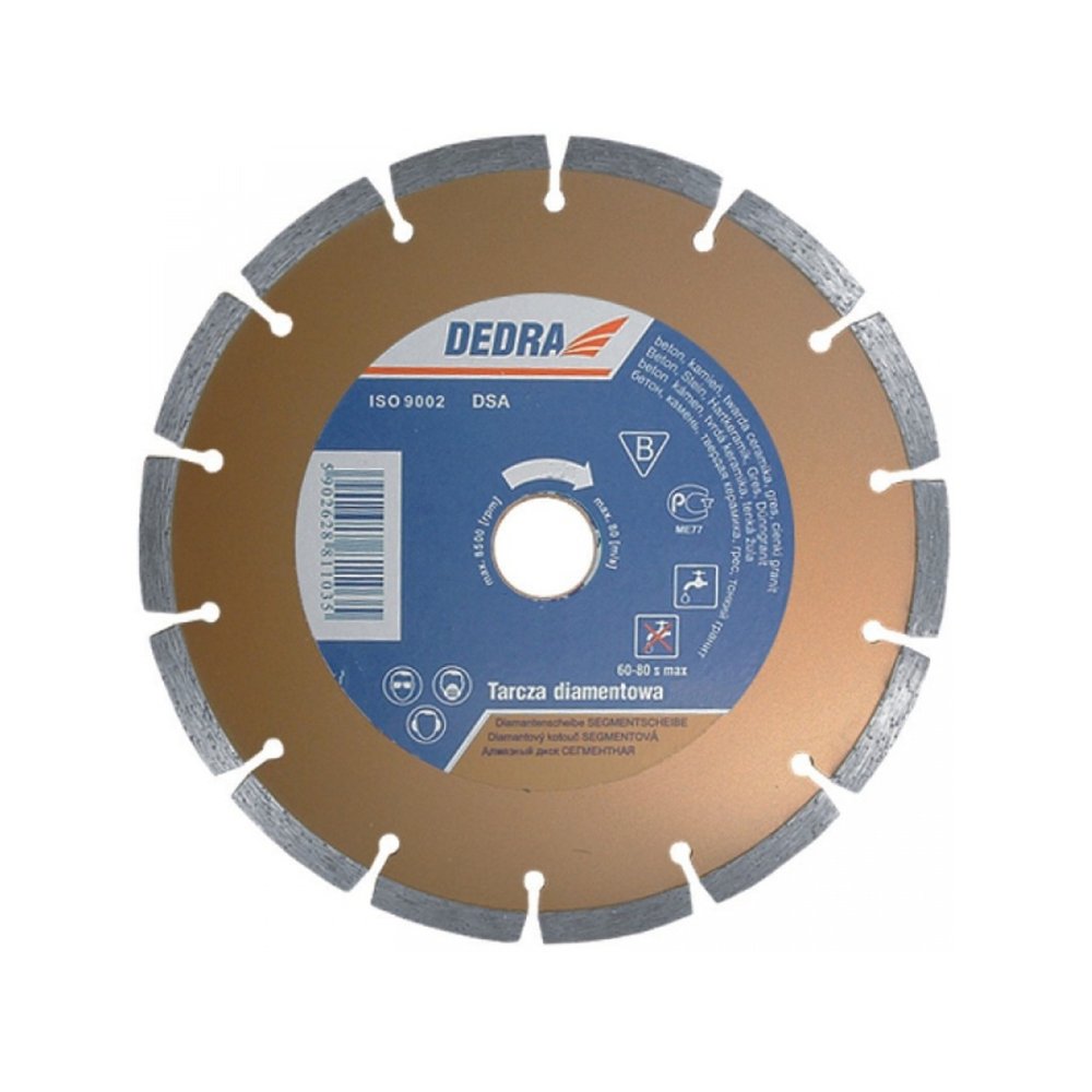 

Tarcza Do Cięcia Betonu Klinkieru Cegły 250 25,4