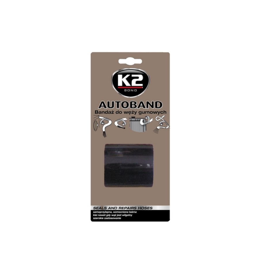 

K2 Autoband bandaż do węży gumowych 3mx5cm