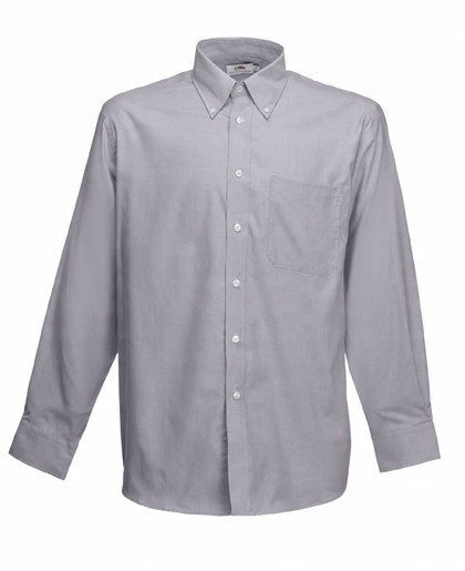

Men Oxford L/s Shirt Oxford Grey XXXL