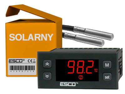 

Sterownik do solarów kolektorów Regulator z Pl