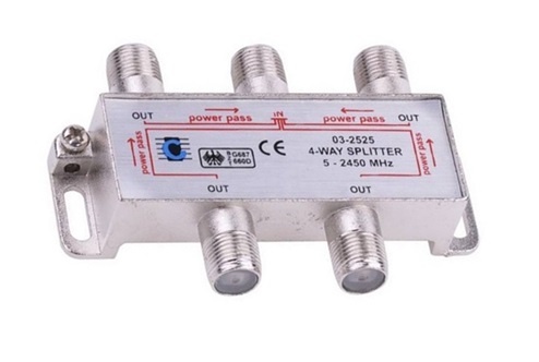 

Rozdzielacz rozgałęźnik splitter Sygnału Dvb-t 4TV