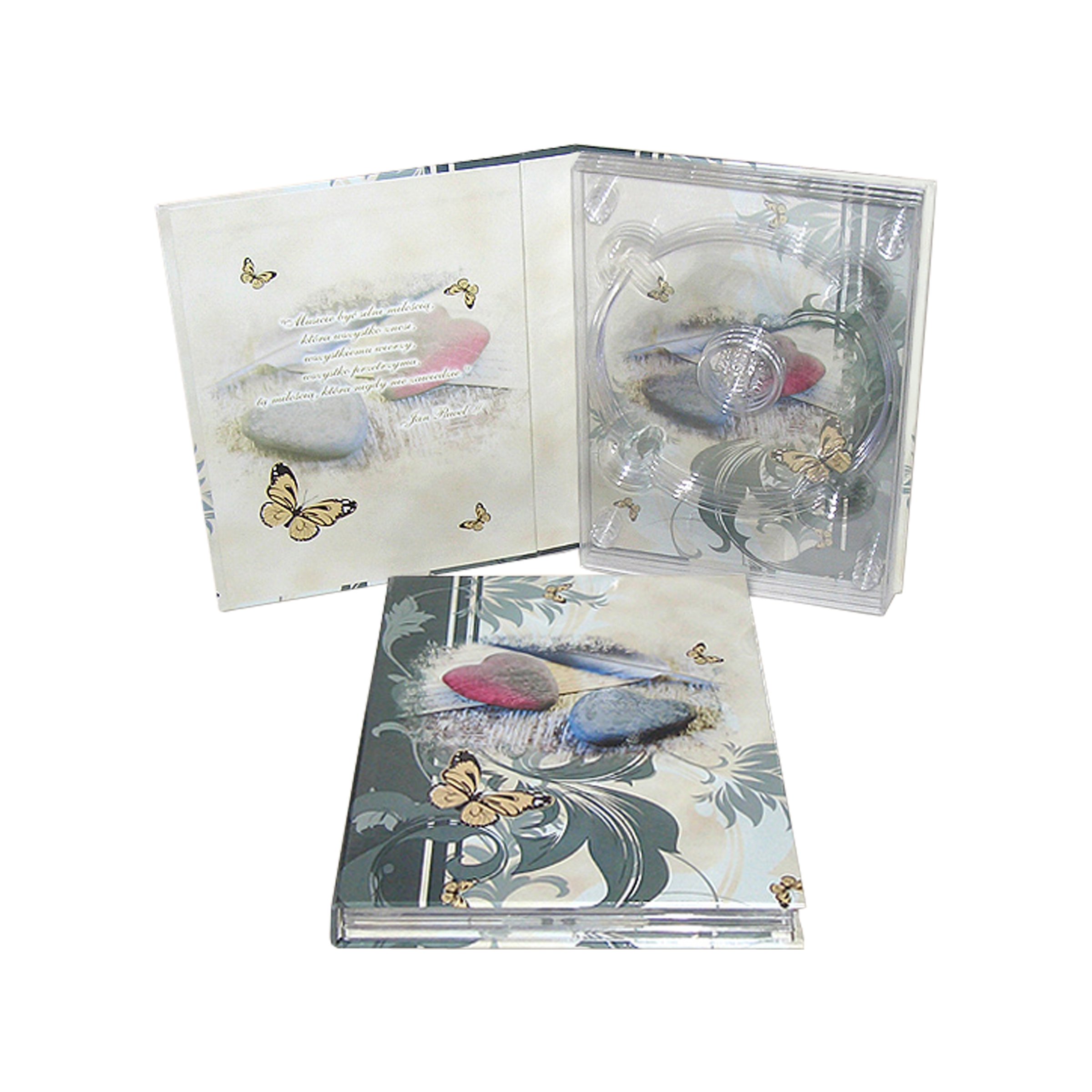 Svadobné puzdro na 3 CD / DVD Svadobné EMPOL