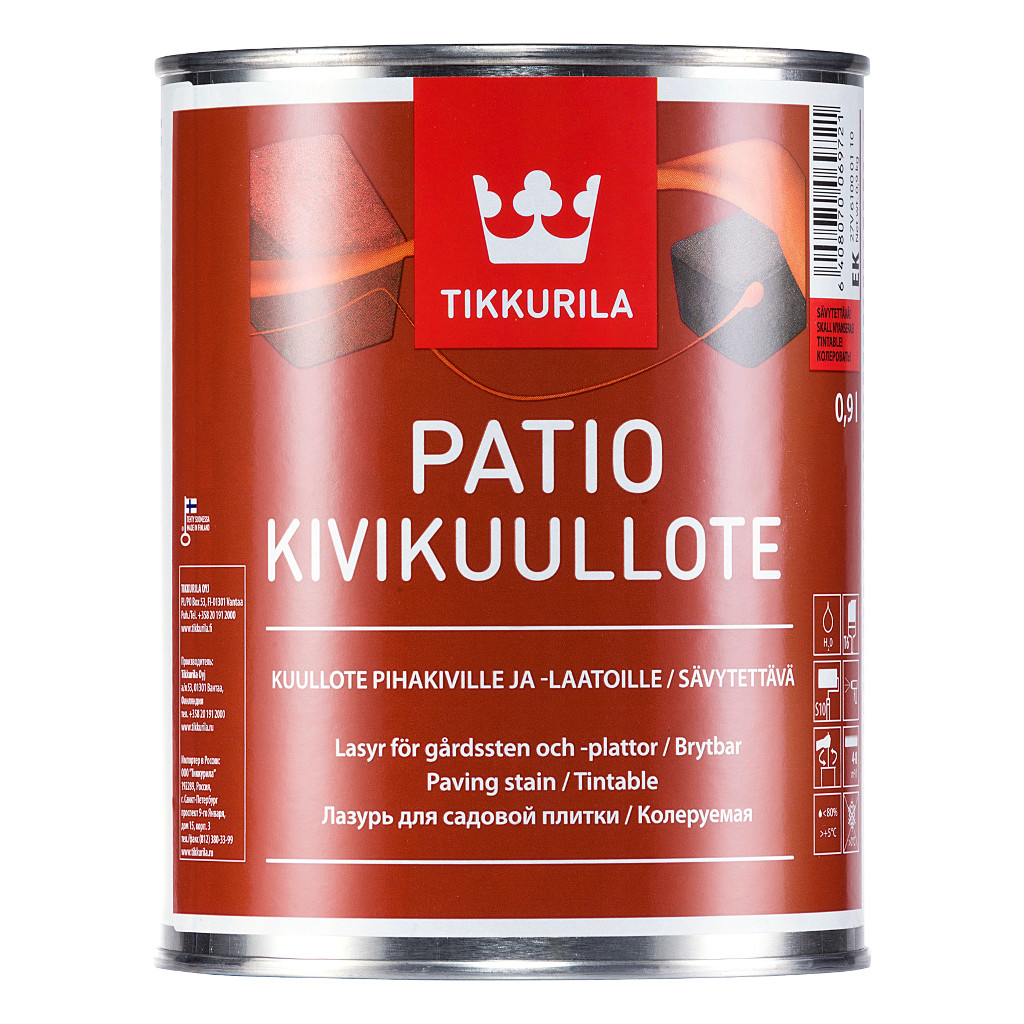 Tikkurila IMPREGNÁCIA NA DLAŽOBNÚ KOCKU PATIO 0,9L