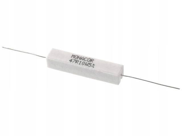 

Rezystor cementowy dużej mocy 47 ohm 10W