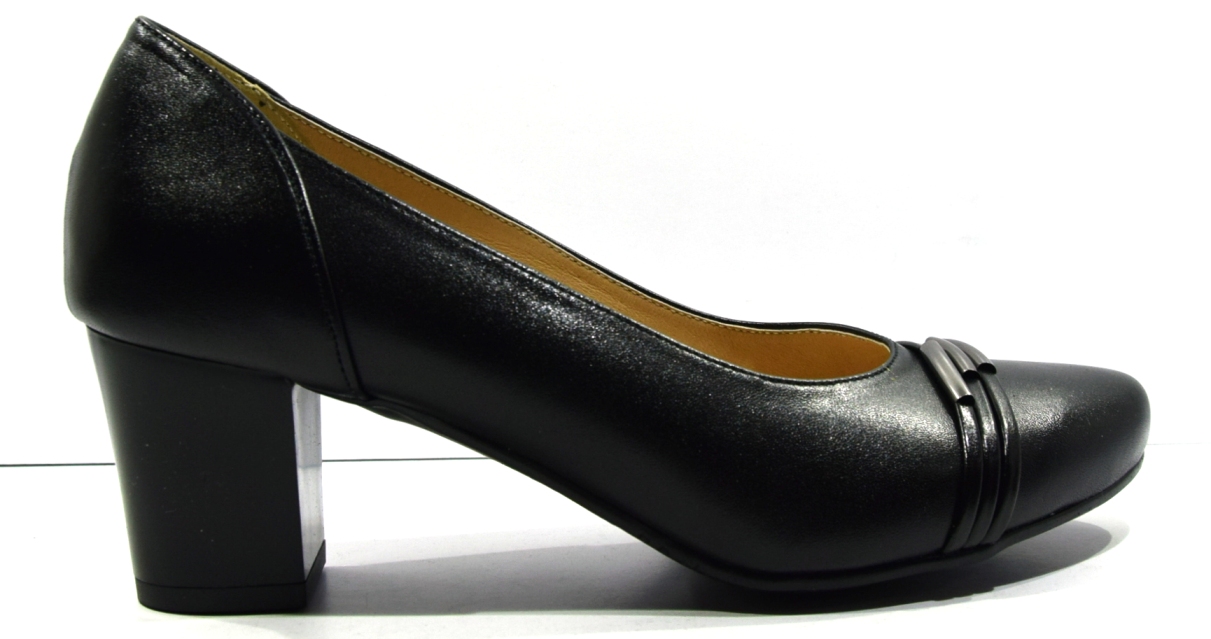 Dámské Pohodlné Polobotky Na Podpatku 1148 38