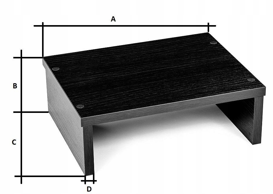 PODSTAWKA półka 360x280x120 buk Producent Inna
