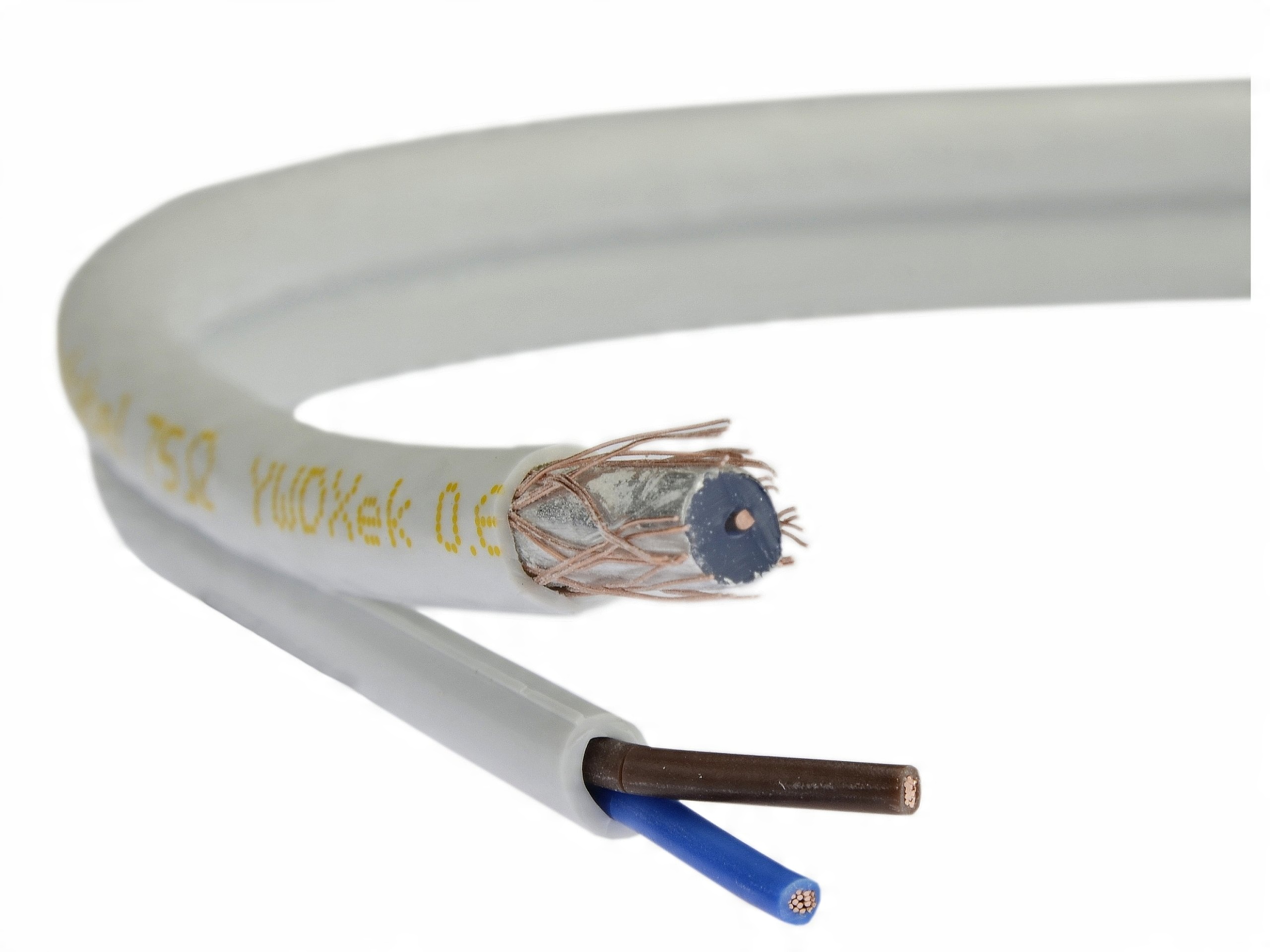 

Przewód kabel kamer 75ohm K60 Cctv Monitoring zas.