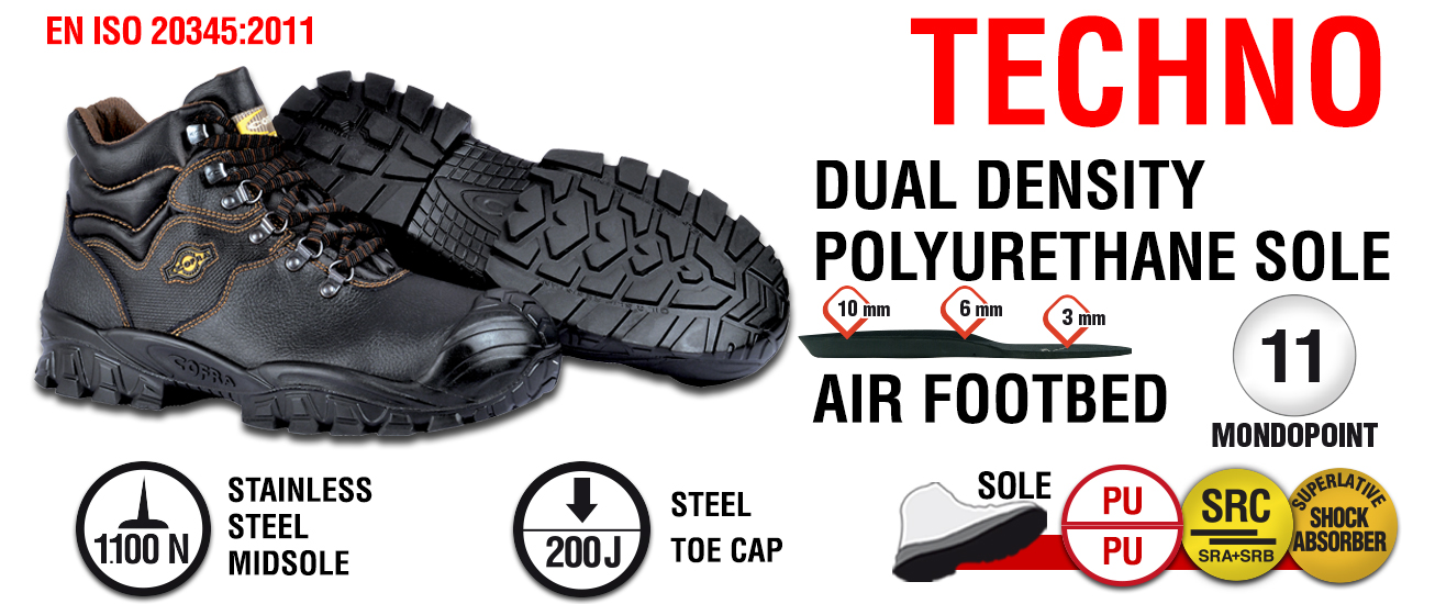 Buty trzewiki COFRA TECHNO RENO S3 (38-48) 41 HIT Kod producenta BRC-RENO 41