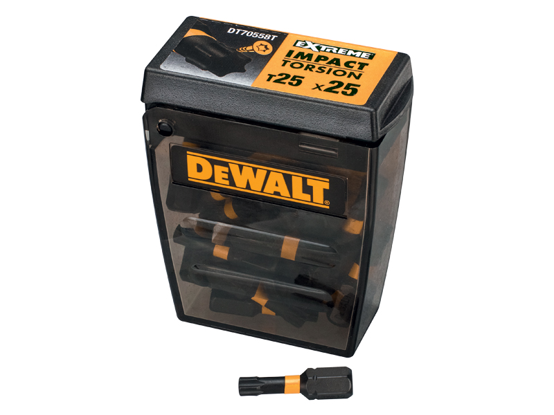 

DeWALT DT70558T bity udarowe T25 Torison bit 25szt