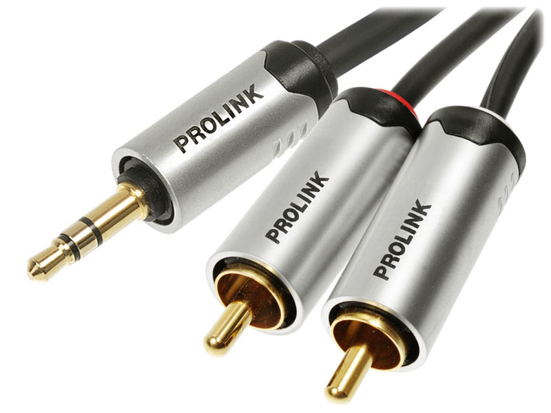 

Kabel Jack 3,5 - 2RCA Prolink Futura FTC103 15m