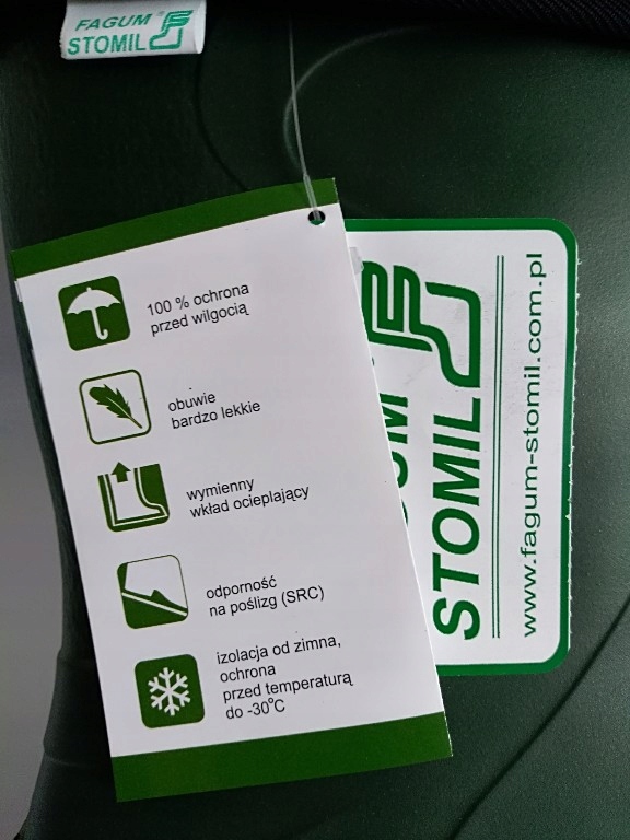 GUMOWCE KALOSZE PIANKOWE LEKKIE OCIEPLANE STOMIL41 Kod producenta 53011