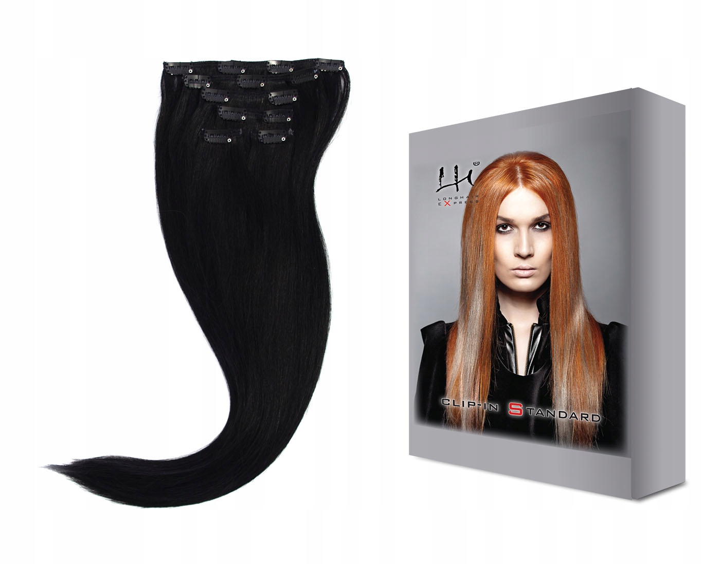 1 – 30 cm 8dílná sada přírodních vlasů