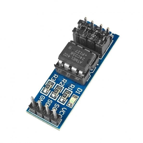 

Moduł z pamięcią AT24C256 I2C Serial Eeprom |007