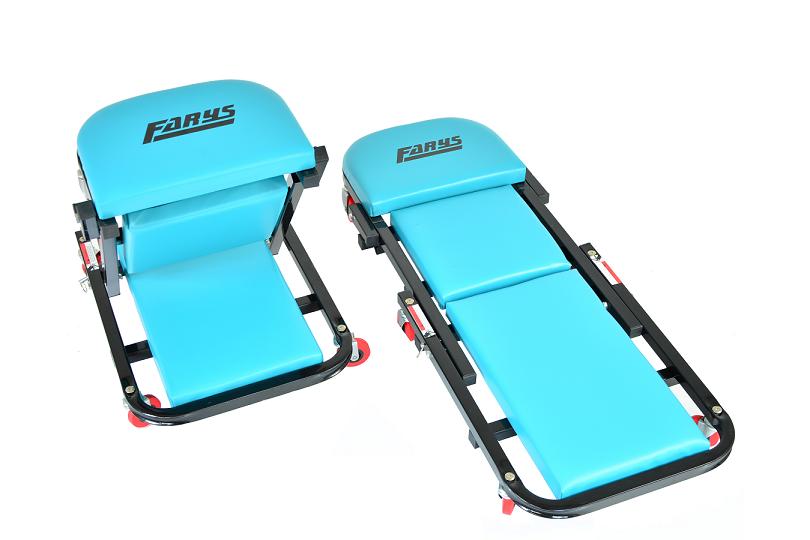 LEZANKA WARSZTATOWA WOZEK TABORET STOLEK SIEDZISKO